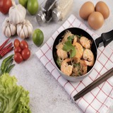 Garnelen aus der Pfanne