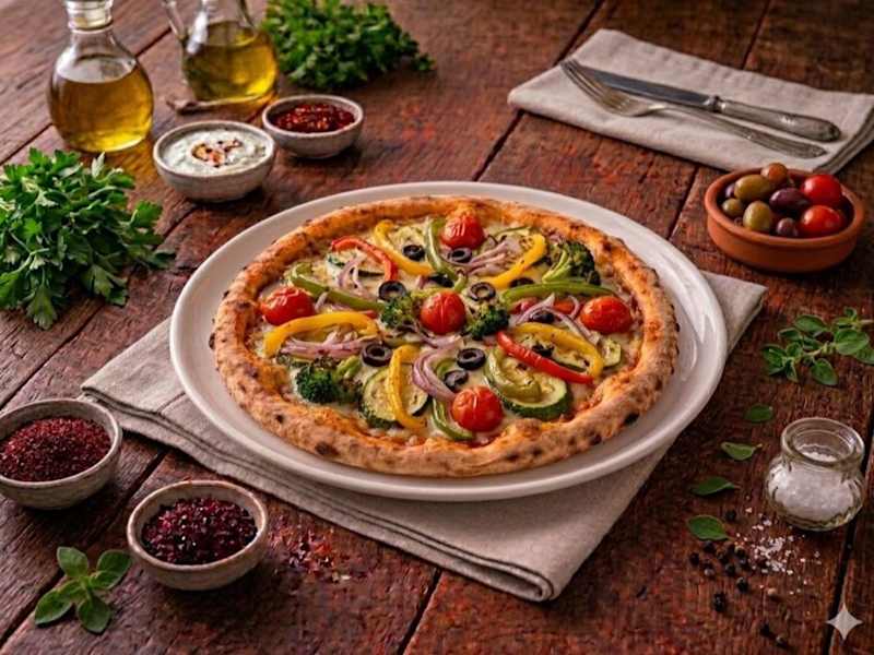 Pizza Sebzeli 30 cm